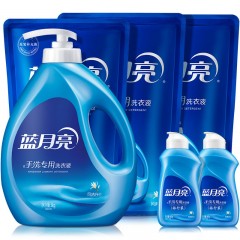 藍月亮手洗專用洗衣液洗內衣褲學生宿舍呵護雙手白蘭茉莉香多規(guī)格