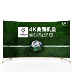 Changhong/長虹 55G6 55吋液晶電視機(jī)4k曲面平板電視智能網(wǎng)絡(luò)wifi 曲面 4K超清 雙64位 U-MAX